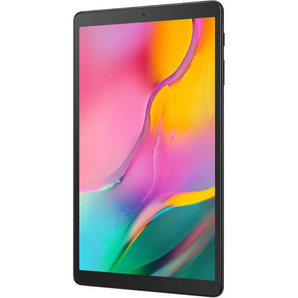 Tableta Samsung SM-T515 Galaxy Tab A 10.1 (2019), 10.1 inch Multi-touch, Exynos 7904 1.8GHz Octa Core, 2GB RAM, 32GB flash, Wi-Fi, Bluetooth, 4G, GPS, Android 9.0, Black