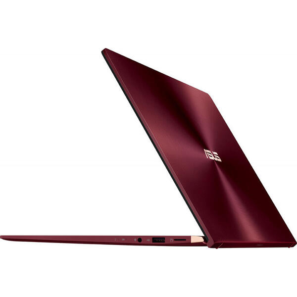Ultrabook Asus ZenBook 13 UX333FA, 13.3 inch FHD, Intel Core i5-8265U, 8GB, 512GB SSD, GMA UHD 620, Endless OS, Burgundy Red Metal