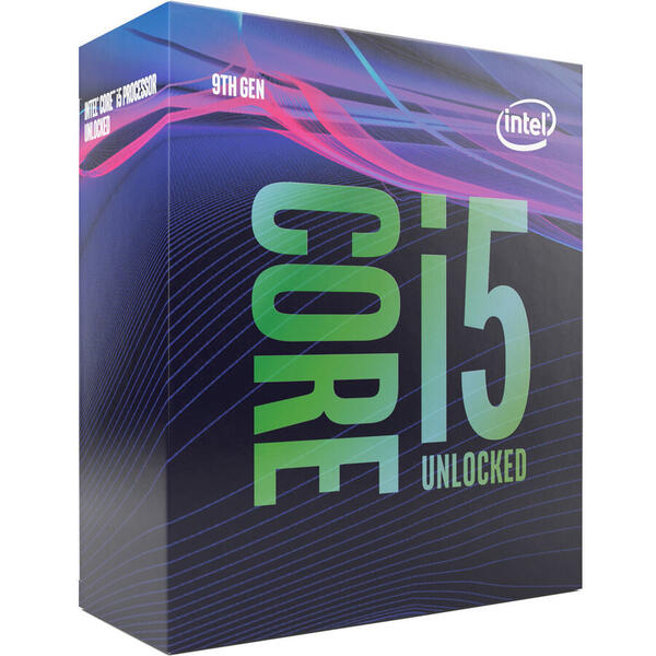 Procesor Intel Core i5-9600KF, 3.7GHz, socket 1151 v2, Box