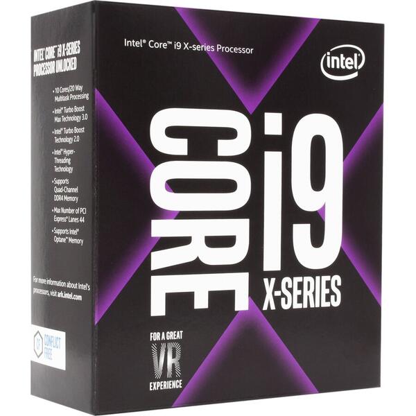 Procesor Intel Core i9-9820X, 3.30GHz, 16.5MB, Socket 2066, 165W, BOX