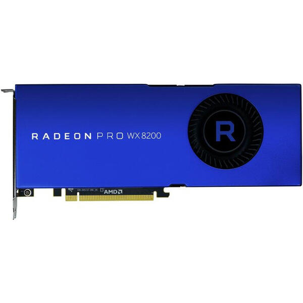 Placa video profesionala AMD Radeon Pro WX 8200 8GB HBM2 2048-bit