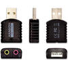 Placa de sunet AXAGON ADA-10 USB2.0 - Stereo Audio Mini Adapter