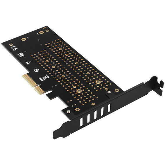 Adaptor SSD/HDD AXAGON PCI-E 3.0 4x la Dual M.2 SSD (NVMe + SATA)