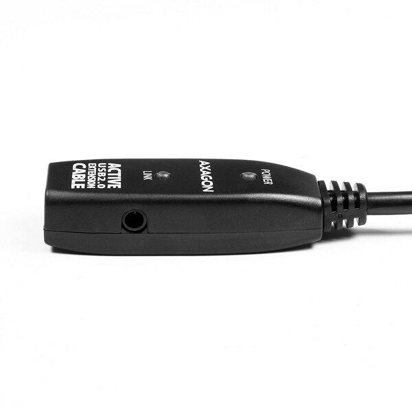 Cablu USB AXAGON Prelungitor USB 2.0, 10 m