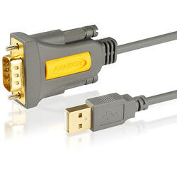 Cablu AXAGON ADS-1PS, USB 2.0 la Serial RS-232 DB9 HQ, 1.5 m, Prolific chip
