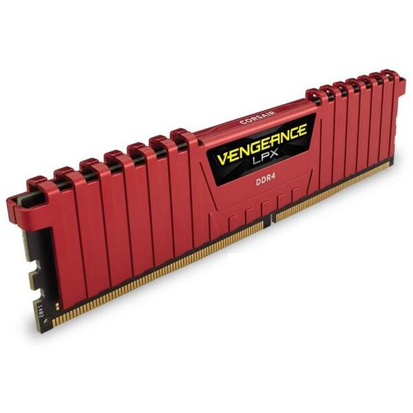 Memorie Corsair Vengeance LPX Red 16GB DDR4 2400MHz CL16 Kit Dual Channel