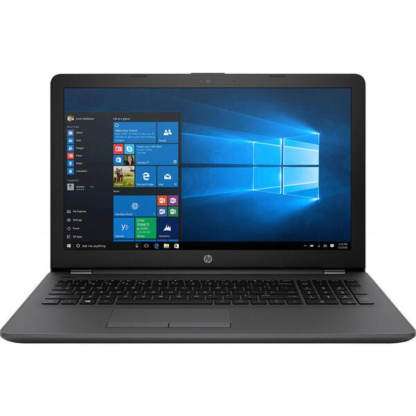 Laptop HP 250 G6, 15.6" FHD, Core i5-7200U 2.5GHz, 8GB DDR4, 256GB SSD, Radeon 520 2GB, Windows 10 Pro, Dark Ash Silver