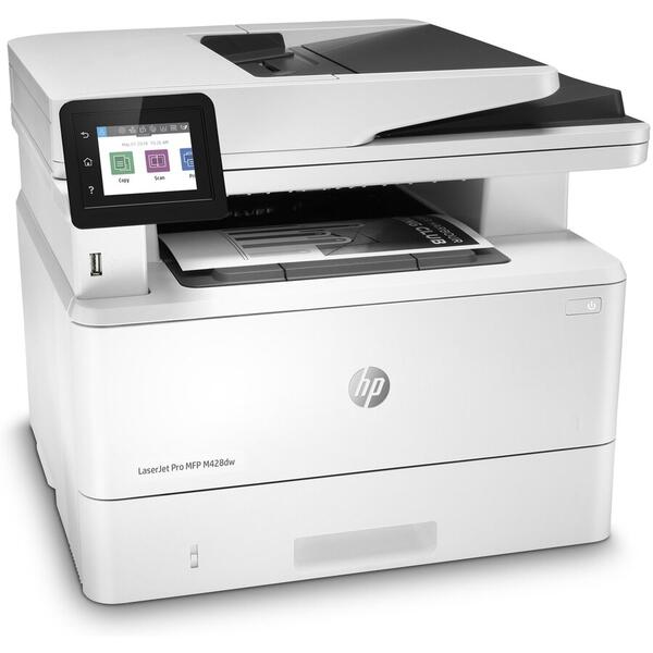 Multifunctionala HP LaserJet Pro MFP M428dw, Monocrom, A4, Duplex, ADF, Retea, Wireless