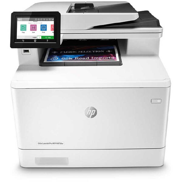 Multifunctionala HP LaserJet Pro MFP M479fnw, Color, A4, Retea, Wireless, Fax