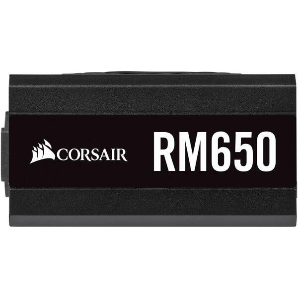 Sursa Corsair RM650 2019, 650W, Modulara, Certificare 80 PLUS Gold