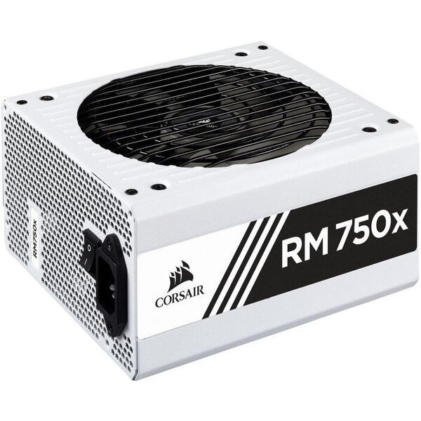 Sursa Corsair RM750x, Modulara 750W,  Certificare 80+ Gold, White