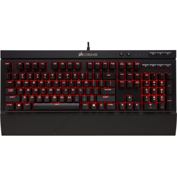 Tastatura gaming Corsair K68 - Cherry MX Red - - Red LED - Layout US Mecanica