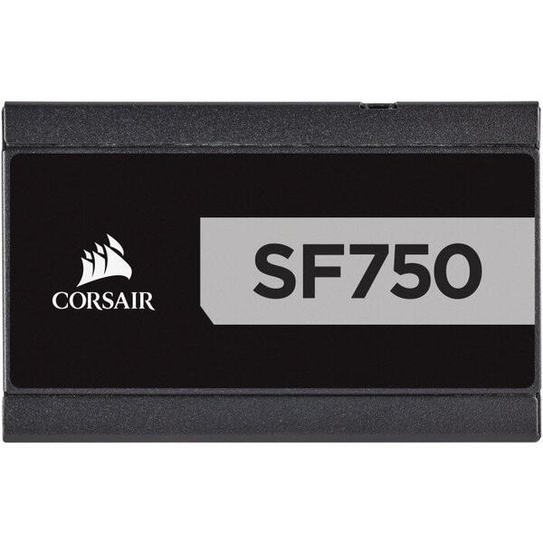 Sursa Corsair SFX, SF Series SF750 750W, Modulara, Certificare 80+ Platinum