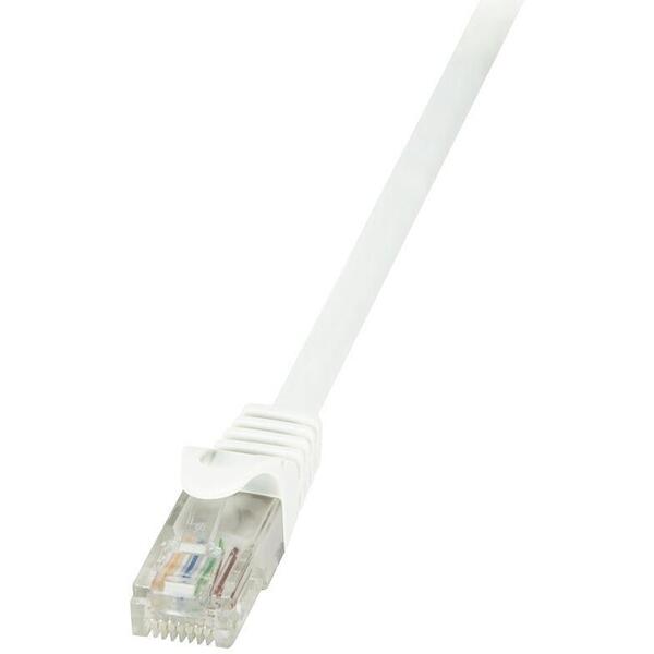 Patch Cord Logilink UTP, RJ45, Cat.6, 2.0m, Alb