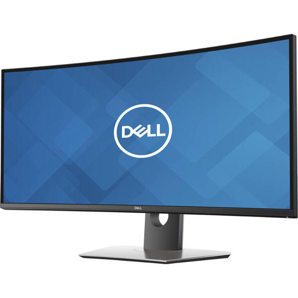 Monitor LED Dell U3419W Curbat 34 inch 8 ms Silver-Black