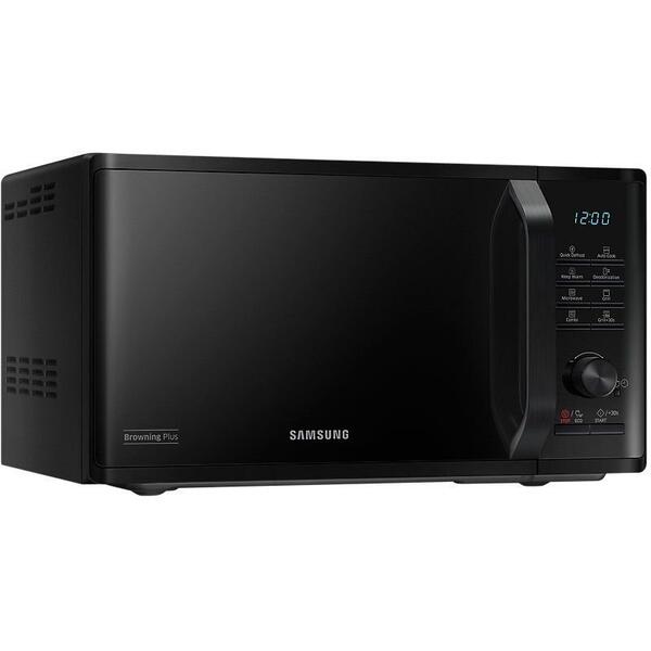 Cuptor cu microunde Samsung MG23K3515AK, 23l, 800W, Grill, Negru