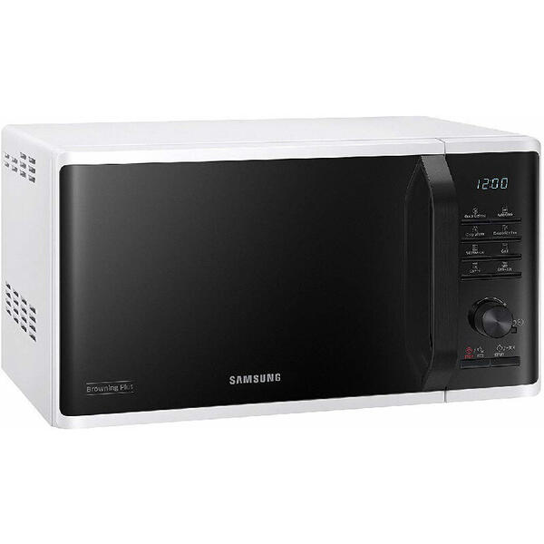 Cuptor cu microunde Samsung MG23K3515AW, 23l, 800W, Grill, Alb