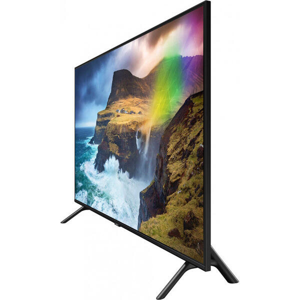Televizor LED Samsung Smart TV QLED 65Q70RA Seria Q70R 163cm 4K UHD HDR Black