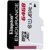 Kingston Micro SDXC High Endurance 64GB Clasa 10 UHS-I
