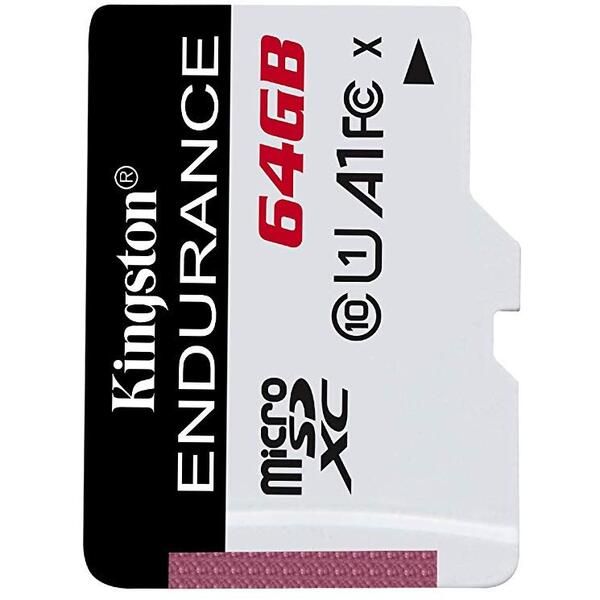 Kingston Micro SDXC High Endurance 64GB Clasa 10 UHS-I