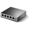 Switch TP-LINK PoE 5 porturi Gigabit, carcasa metalica, TL-SG1005P