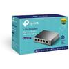 Switch TP-LINK PoE 5 porturi Gigabit, carcasa metalica, TL-SG1005P