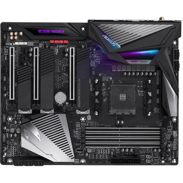 Placa de baza Gigabyte AORUS X570 MASTER, Socket AM4