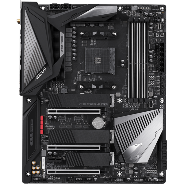 Placa de baza Gigabyte AORUS X570 MASTER, Socket AM4