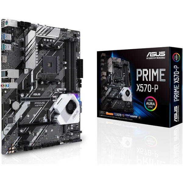 Placa de baza Asus PRIME X570-P, Socket AM4