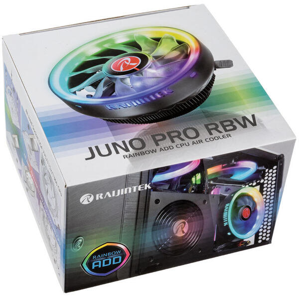 Cooler RAIJINTEK Juno Pro RBW 2 pack