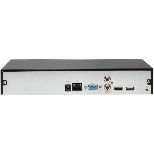 NVR DAHUA 8 Canale IP, 8 MP, 80 Mbps, HDMI, VGA, 2 USB, 1 port SATA pana la 6TB