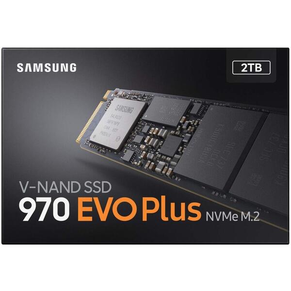 SSD Samsung 970 EVO PLUS 2TB M.2 2280 PCIe 3.0 x 4, MLC