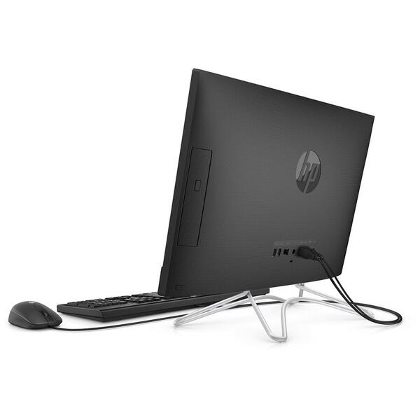 All in One PC HP 200 G3, 21.5 inch FHD, Intel Core i5-8250U 1.6GHz, 4GB, 1TB HDD, GMA UHD 620, FreeDos, Black