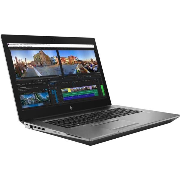 Laptop HP Zbook 17 G5, 17.3 inch Full HD, Intel Core i7-8750H, 16GB DDR4, SSD 512GB, nVidia Quadro P2000 4GB, Win 10 Pro, Negru