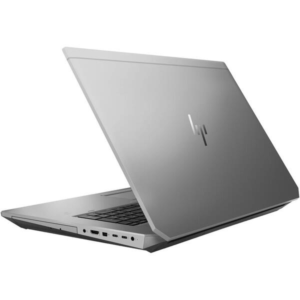Laptop HP Zbook 17 G5, 17.3 inch Full HD, Intel Core i7-8750H, 16GB DDR4, SSD 512GB, nVidia Quadro P2000 4GB, Win 10 Pro, Negru