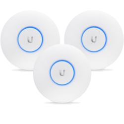 Gigabit Unifi UAP-NANOHD Dual-Band Set 3 bucati