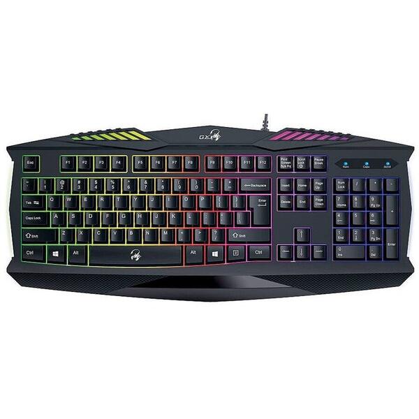 Tastatura Gaming Genius Scorpion K220 USB, Negru