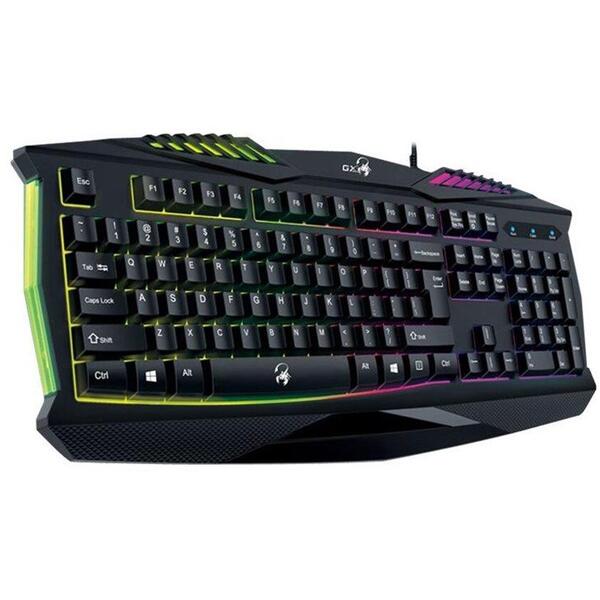 Tastatura Gaming Genius Scorpion K220 USB, Negru