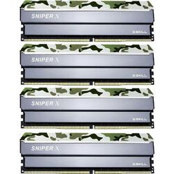 Sniper X 64GB DDR4 3200MHz CL16 1.35V Kit Quad Channel