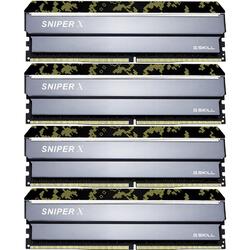 Sniper X 32GB DDR4 2400MHz CL17 1.2V Kit Quad Channel