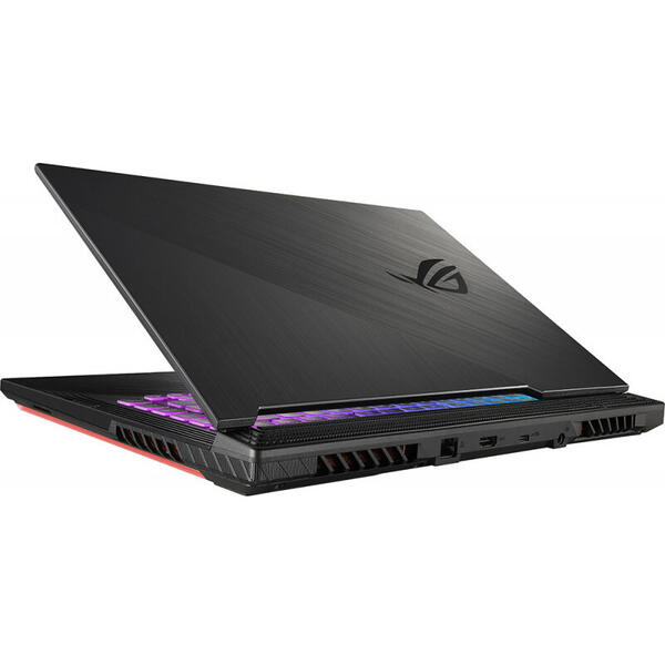 Laptop Asus ROG Strix G G531GT, 15.6 inch FHD 120Hz, Intel Core i7-9750H, 8GB DDR4, 512GB SSD, GeForce GTX 1650 4GB, No OS, Black