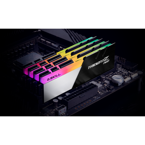 Memorie G.Skill Trident Z Neo RGB DDR4 64GB (4x16GB) 3000MHz CL16 1.35V, Kit Quad Channel