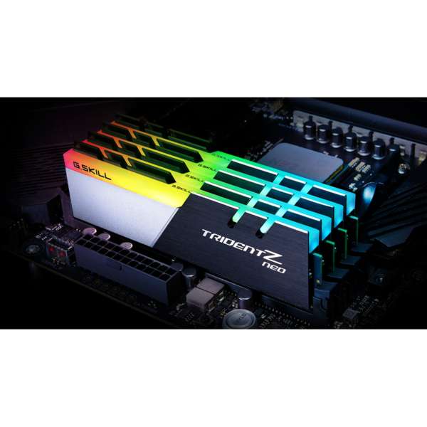 Memorie G.Skill Trident Z Neo RGB DDR4 32GB (4x8GB) 3600MHz CL18 1.2V, Kit Quad Channel