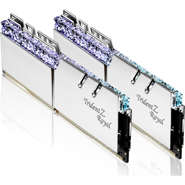 Memorie G.Skill Trident Z Royal RGB DDR4 16GB (2x8GB) 4600MHz CL18 1.45V, Kit Dual Channel