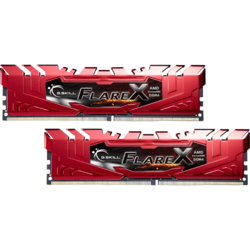 Flare X 16GB DDR4 2133MHz, CL15, 1.2V, Kit Dual Channel, Red