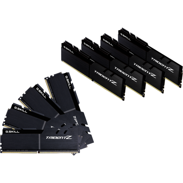 Memorie G.Skill Trident Z DDR4 128GB (8x16GB) 3600MHz CL17 1.35V, Kit x 8