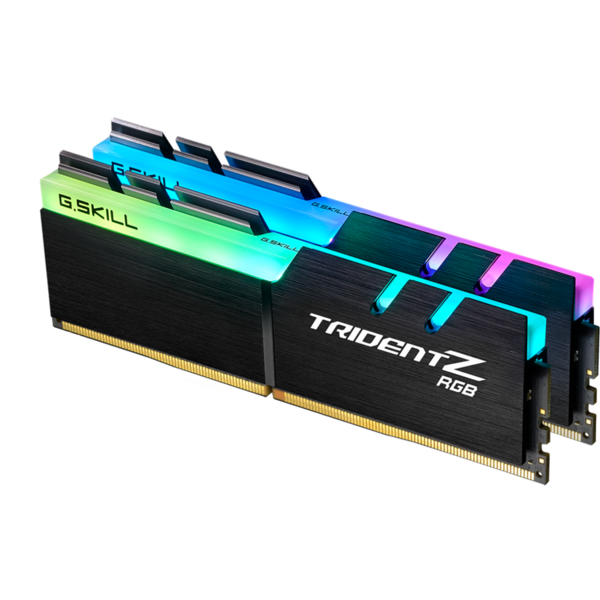 Memorie G.Skill Trident Z RGB DDR4 16GB (2x8GB) 4400MHz CL18 1.40V, Kit Dual Channel