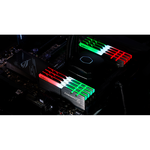 Memorie G.Skill Trident Z RGB DDR4 64GB (8x8GB) 4000MHz CL18 1.35V, Kit x 8