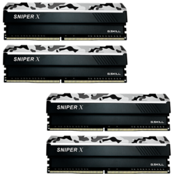 Sniper X 32GB (4x8GB) DDR4 3600MHz, CL19, 1.35V, Kit Quad Channel