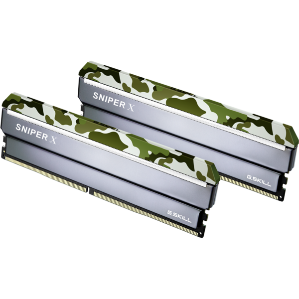 Memorie G.Skill Sniper X 16GB (2x8GB) DDR4 3200MHz, CL16, 1.35V, Kit Dual Channel